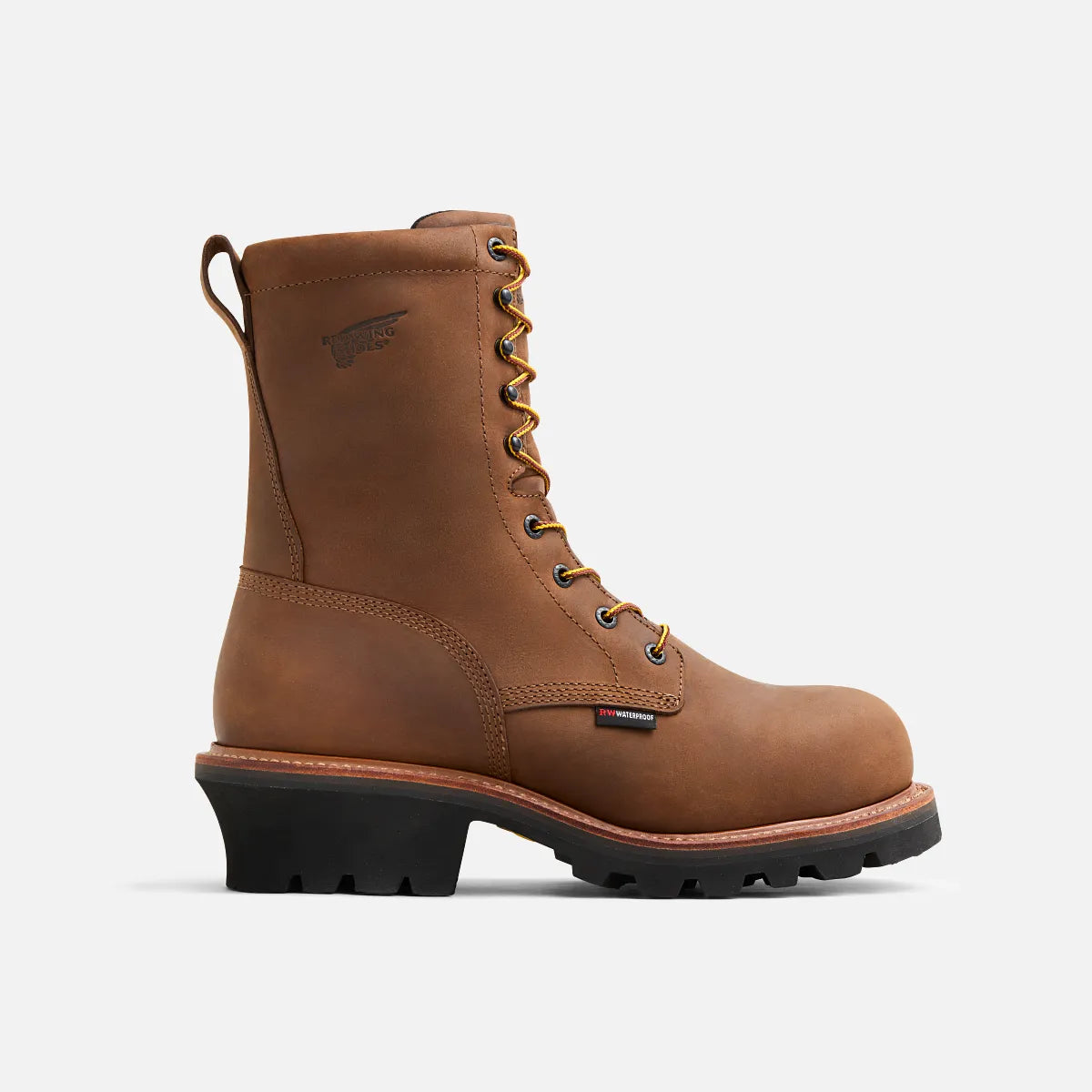 Redwing LoggerMax Men's 9-inch Waterproof, Insulated Safety Toe Boot