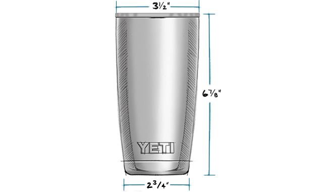 Yeti Rambler 20oz MagSlider Tumbler