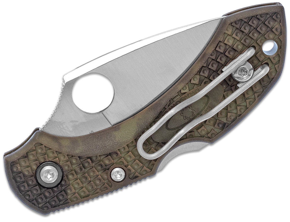 Spyderco Dragonfly 2 Folding Knife 2-5/16" VG10 Satin Plain Blade