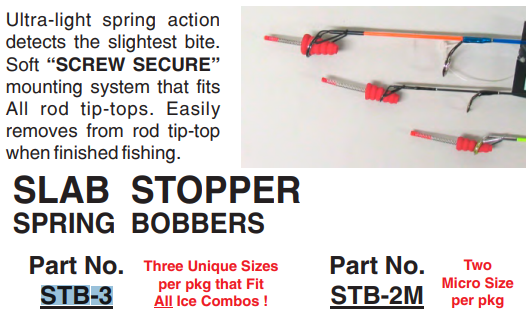 HT Slab Stopper Spring Bobbers