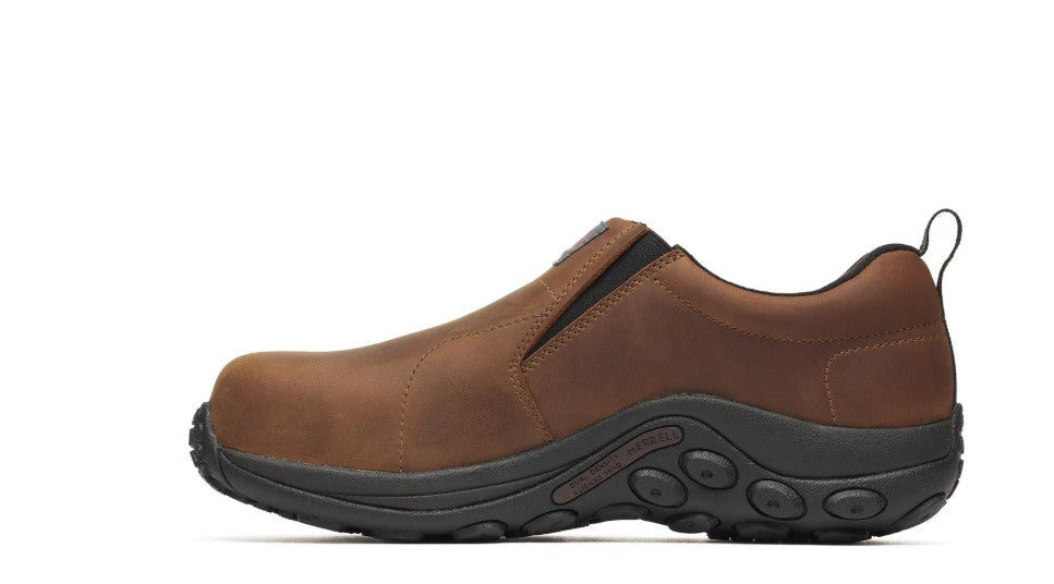Merrell Men's Jungle Moc Leather Hi-Vis Carbon Fiber Low