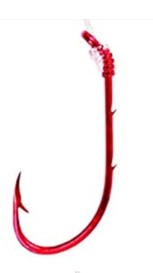 Eagle Claw Baitholder Snelled Hook - 6 per pack