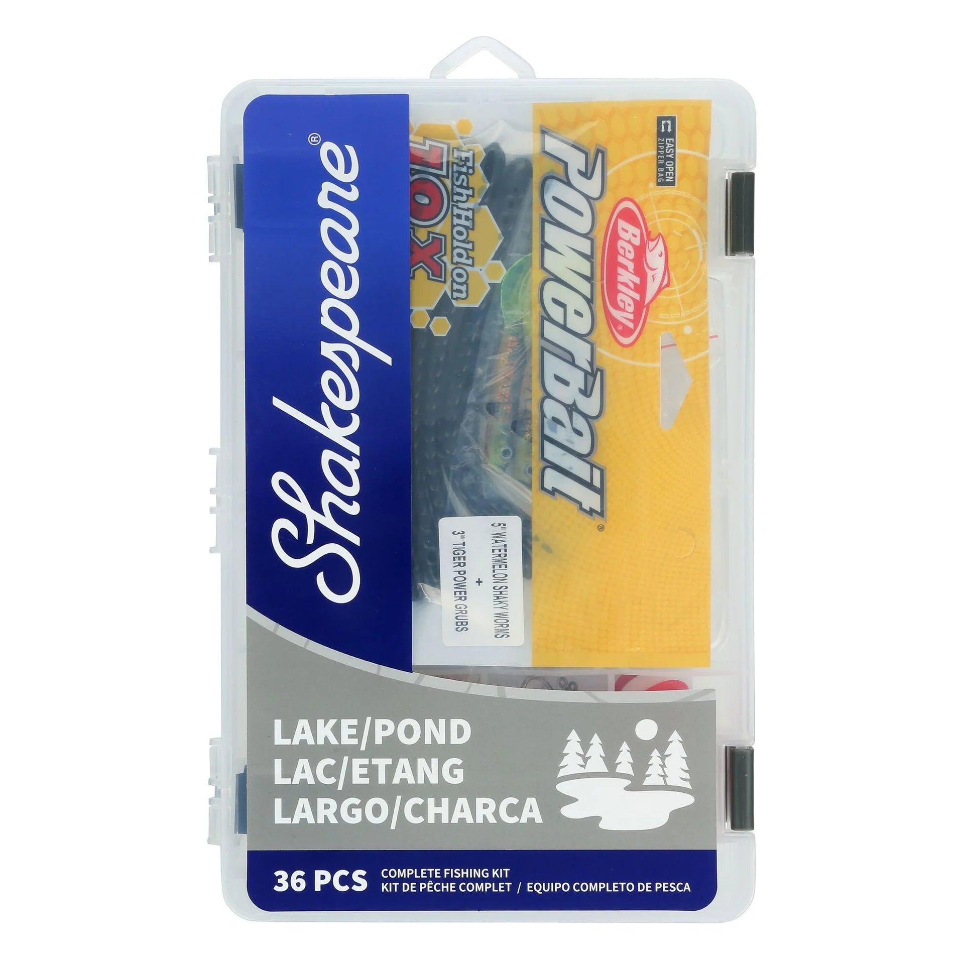 Shakespeare Spincast Catch More Fish Complete Fishing Kit