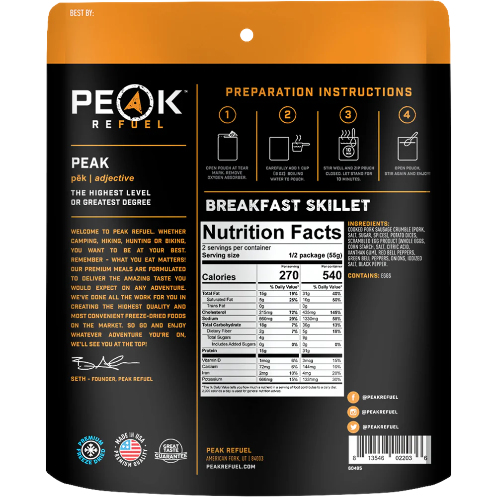 Peak Refuel Breakfast Skillet