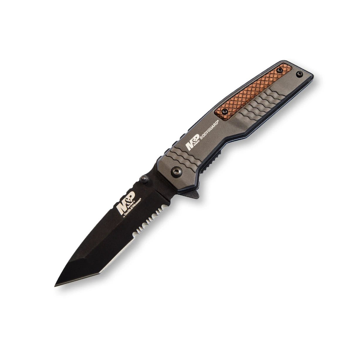 Smith & Wesson MP Bodyguard 3.5in Serrated Edge Tanto