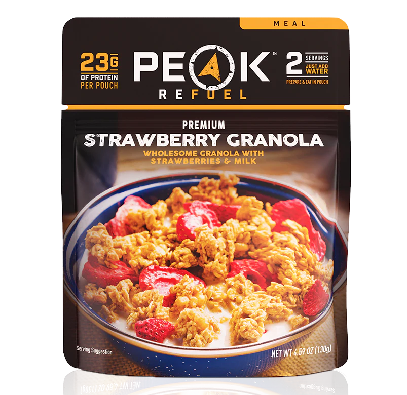 Peak Refuel Strawberry Granola