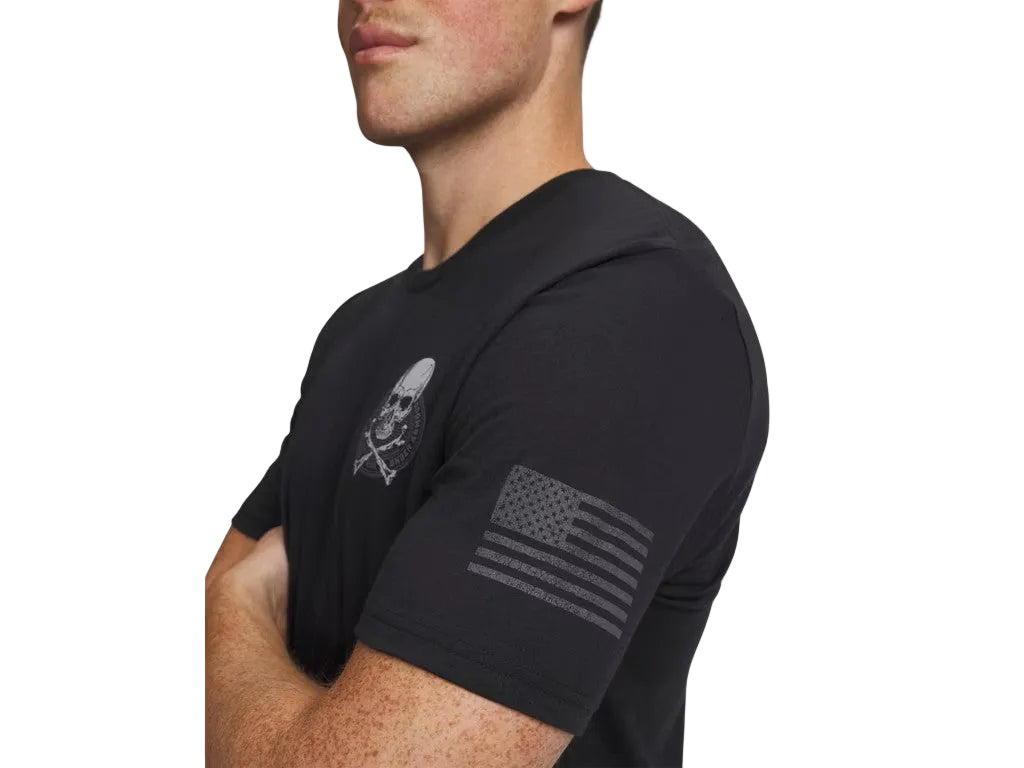Under Armour Freedom Fire Skull T-Shirt - Mens