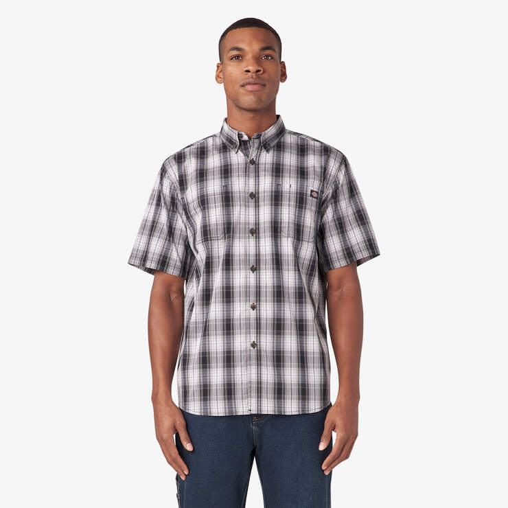 Dickies Short Sleeve Woven Button Up - Mens