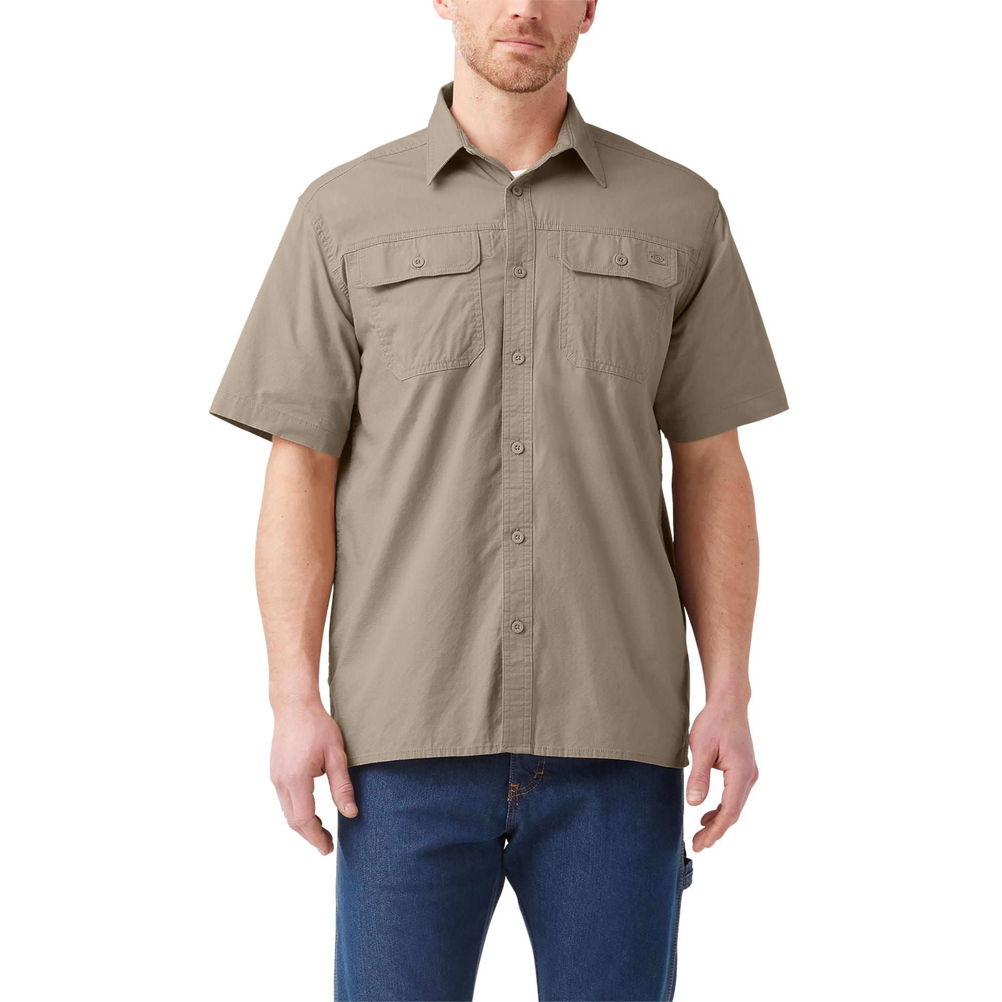 Dickies Ripstop Work Shirt Button Up - Mens