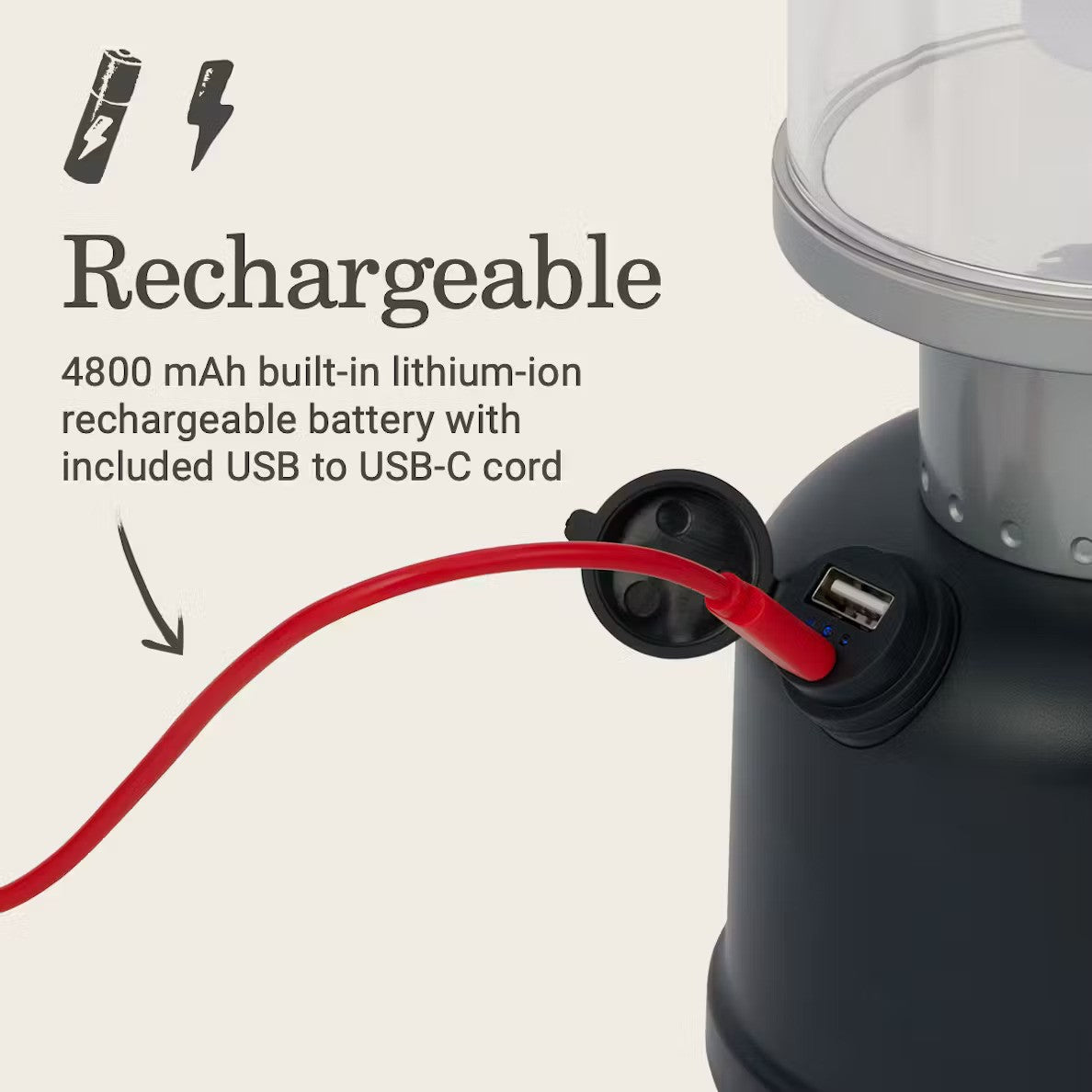 Coleman Classic  Recharge 800 Lumens LED Lantern