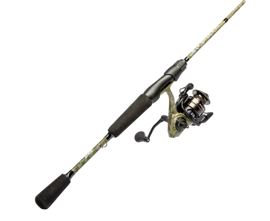 Lews American Hero Camo Spinning Combo