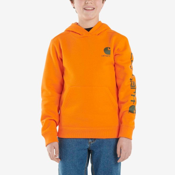 Carhartt Long Sleeve Graphic Sleeve Logo Sweatshirt - Boys