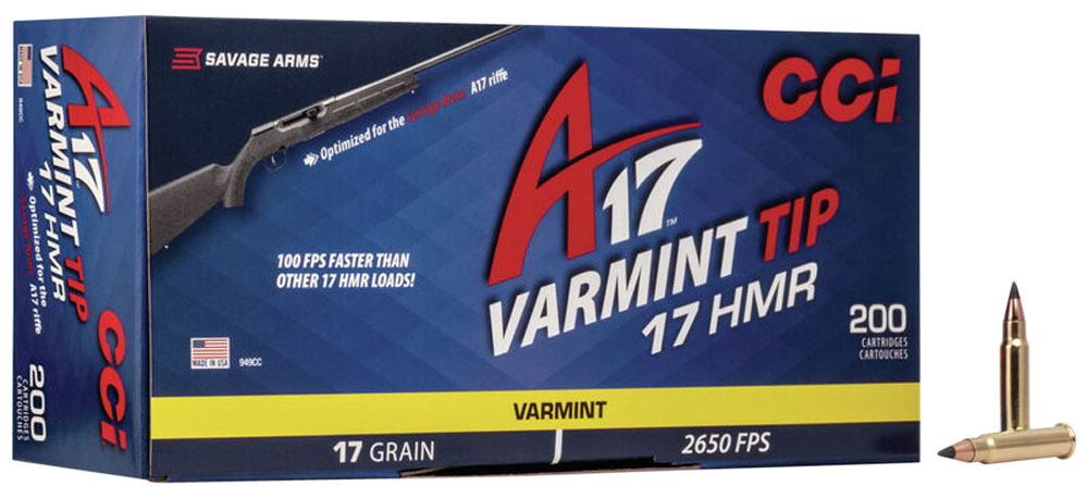 CCI A17 / .17HMR / 17gr