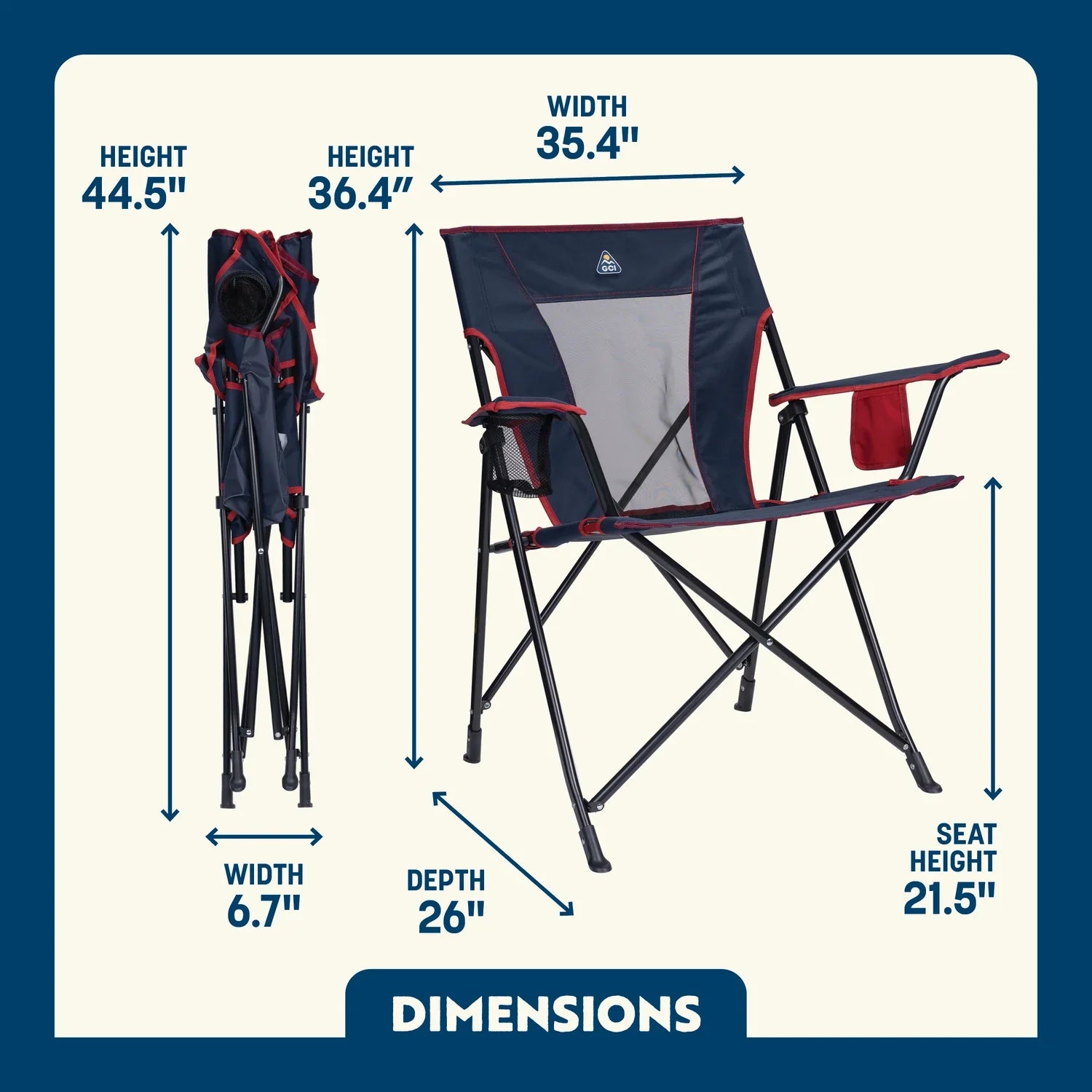 GCI Comfort Quad Chair