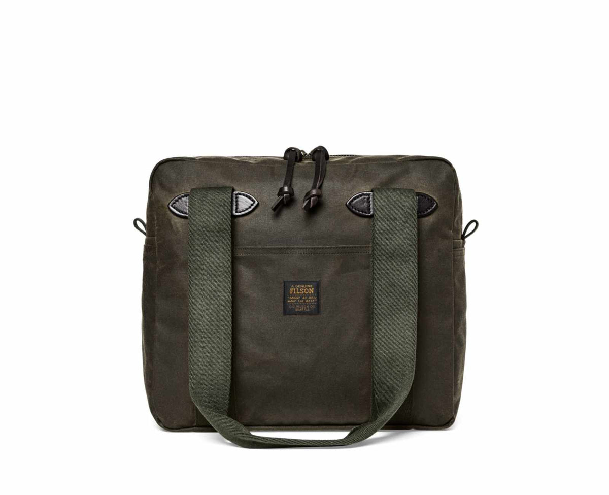 Tin Cloth Tote Bag W/zipper