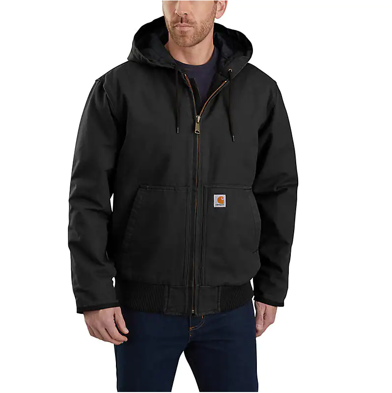 Carhartt Washed Duck Insulated Active Jacket - Tall - Mens