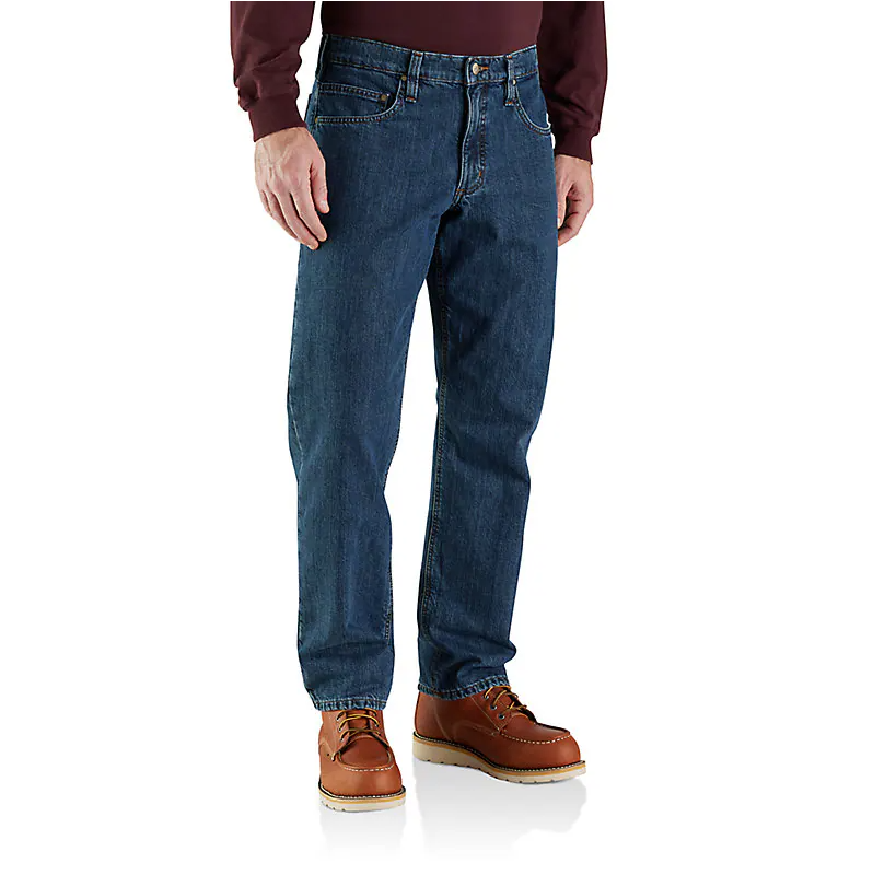Carhartt Relaxed Fit 5-Pocket Flannel Lined- Mens