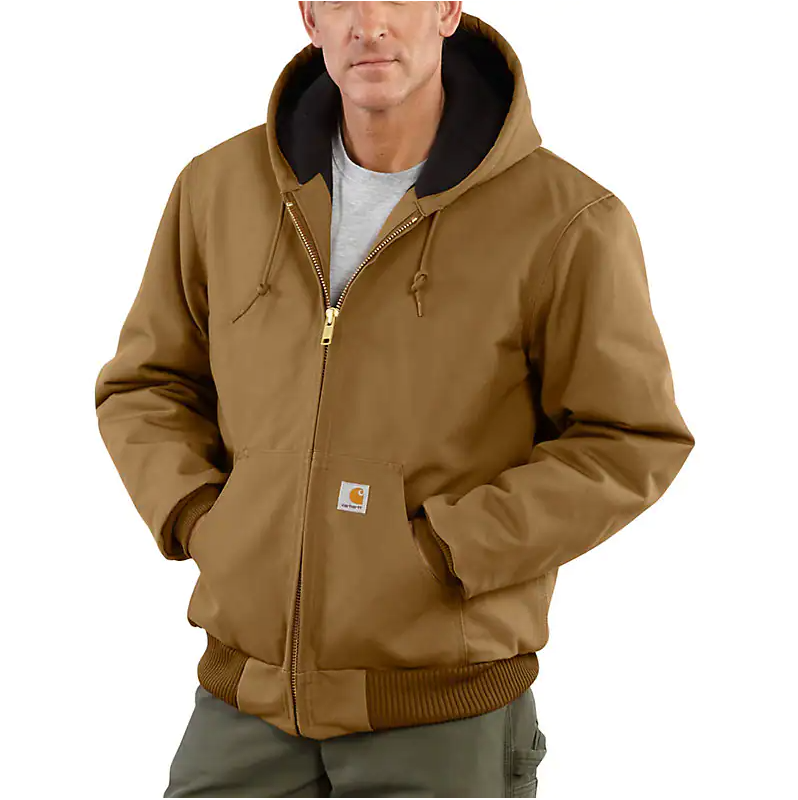 Carhartt Duck Insulated Flannel Lined Jacket - Tall - Mens