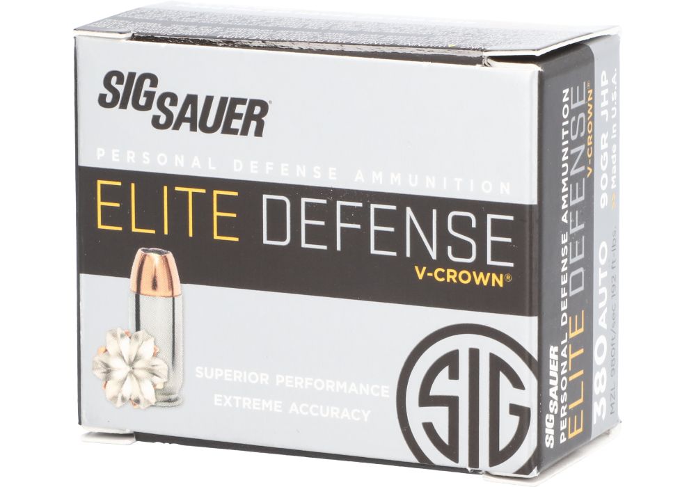 Sig Sauer Elite Defense V-Crown .380Acp / 90Gr