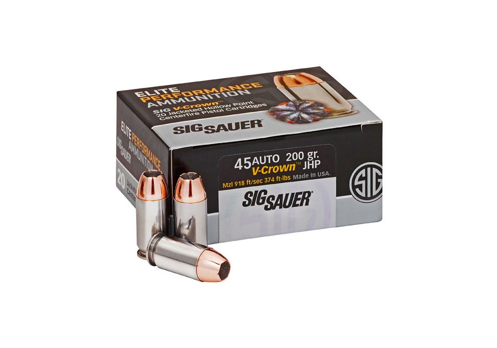 Sig Sauer Elite Performance V-Crown .45Acp / 200Gr