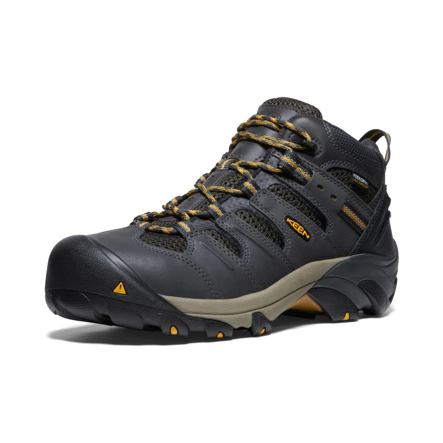 Keen Lansing Mid Steel Toe / Waterproof - Wide - Mens