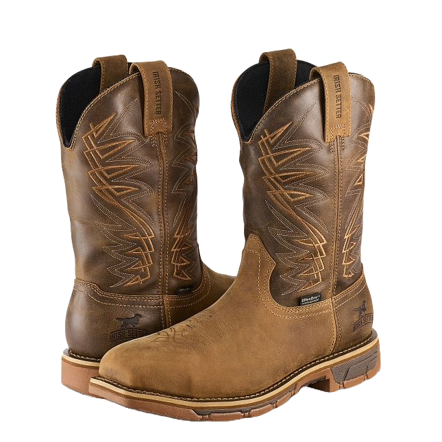 Irish Setter Marshall 11" Waterproof / Steel Toe - Wide - Mens