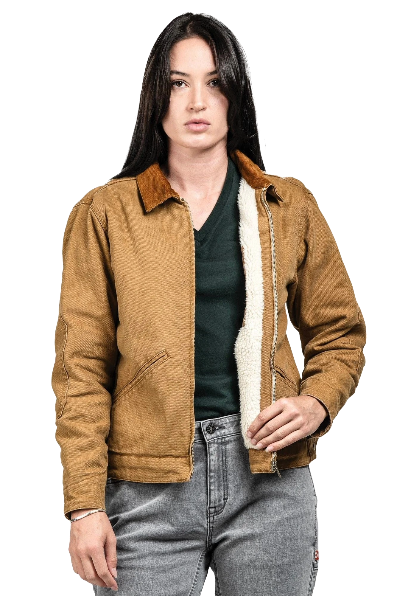 Dovetail Old School Trucker Canvas Jacket - Womens