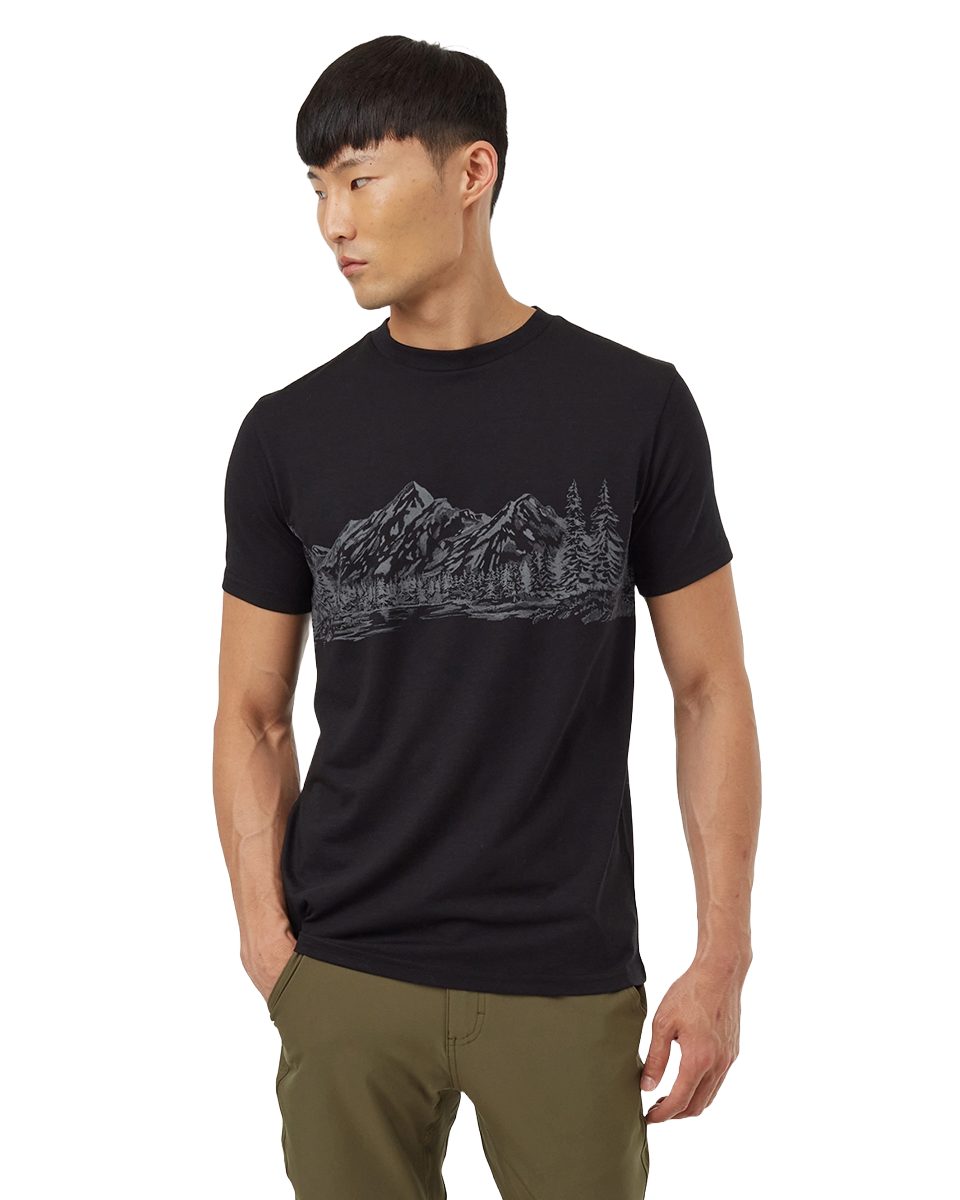 TenTree Mountain Scenic T-Shirt - Mens