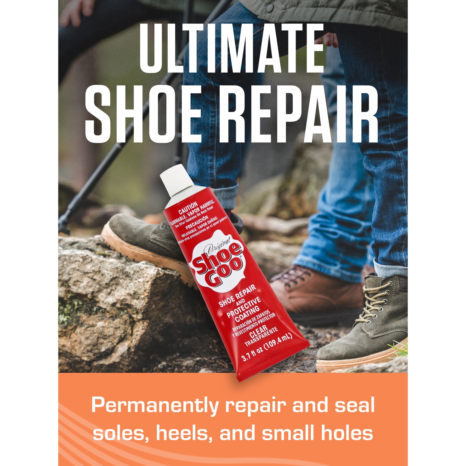 Shoe GOO Shoe Repair Adhesive, Clear