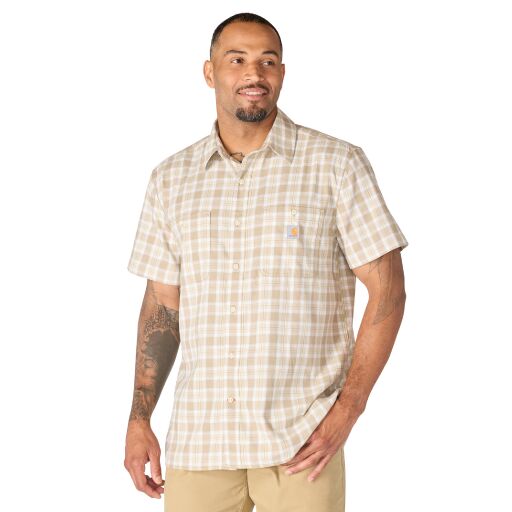 Carhartt Bozeman Relaxed Short Sleeve Plaid - Tall - Mens