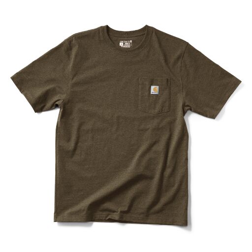 Carhartt Heavyweight Short Sleeve Pocket T-Shirt - Tall - Mens