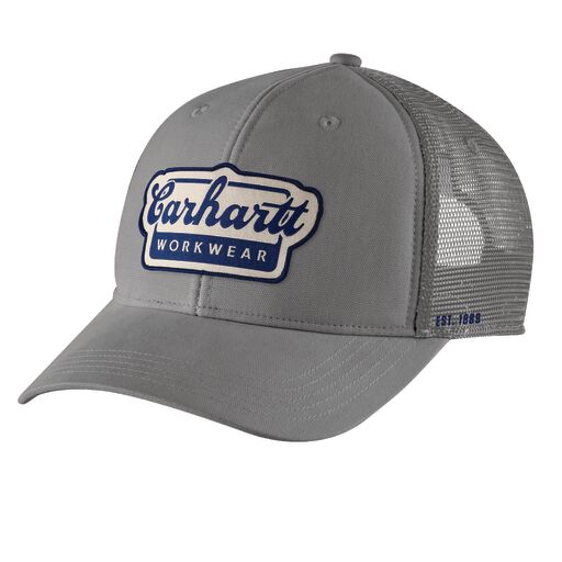 Carhartt Rugged Flex® Twill Mesh-Back Script Patch Cap