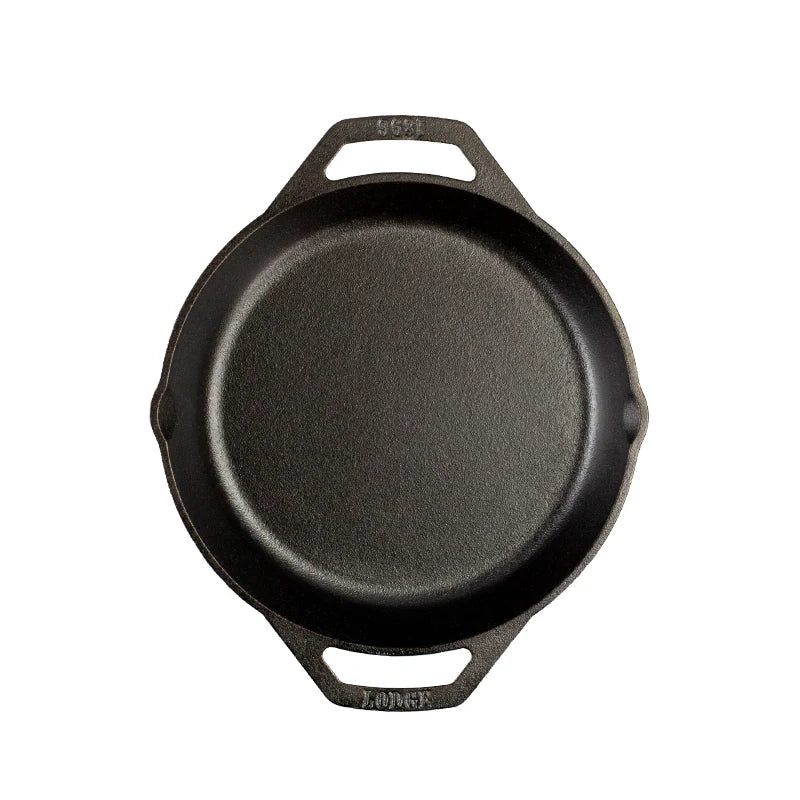 Lodge Wanderlust 10.25" Cast Iron Dual Handle Camper Pan