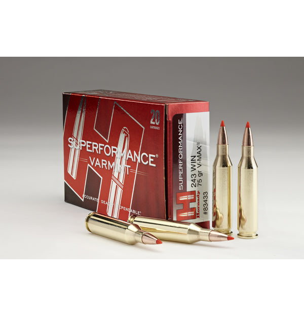 Hornady V-Max Superformance .243 Win / 75Gr