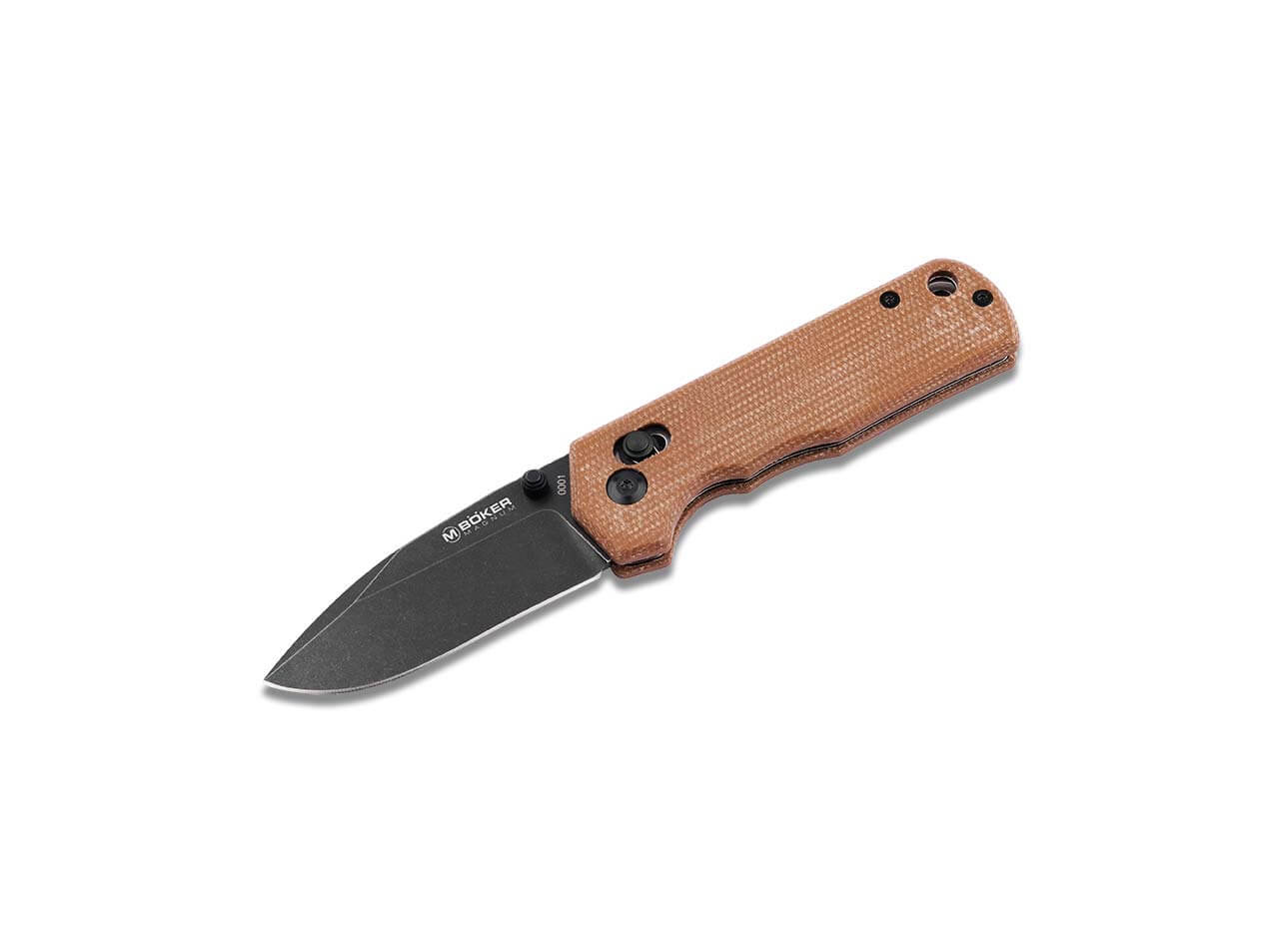 Boker Rockstub Brown Micarta