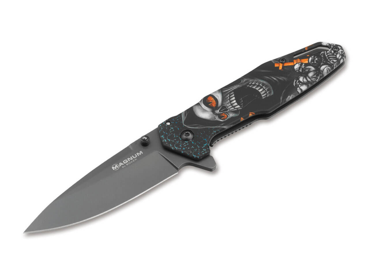 Boker Screaming Skull