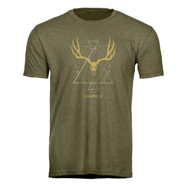 Leupold Buck Skull Tee - Mens