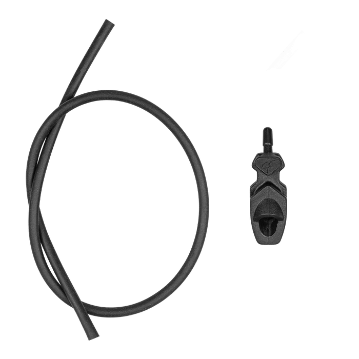 Trophy Ridge No Tie Tube Peep 1/4" Black