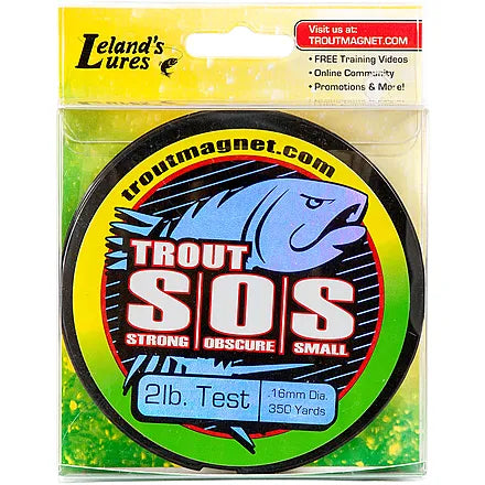 Leland Trout SOS Fishing Line