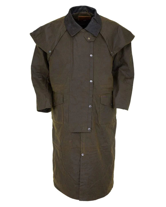 Outback Stockman Duster Coat - Mens