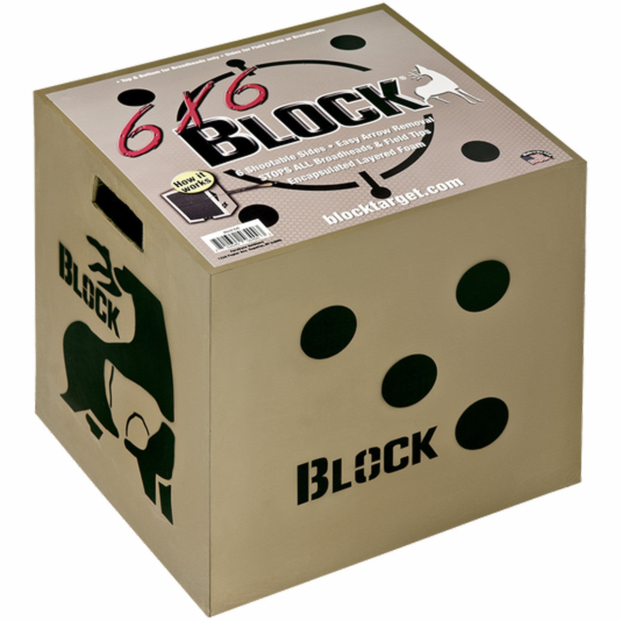 Block Target 6X6