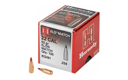 Hornady ELD Match 22Cal. / 52Gr