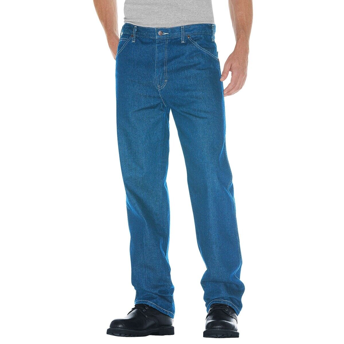 Dickies Relaxed Fit Straight Leg Heavyweight - Mens