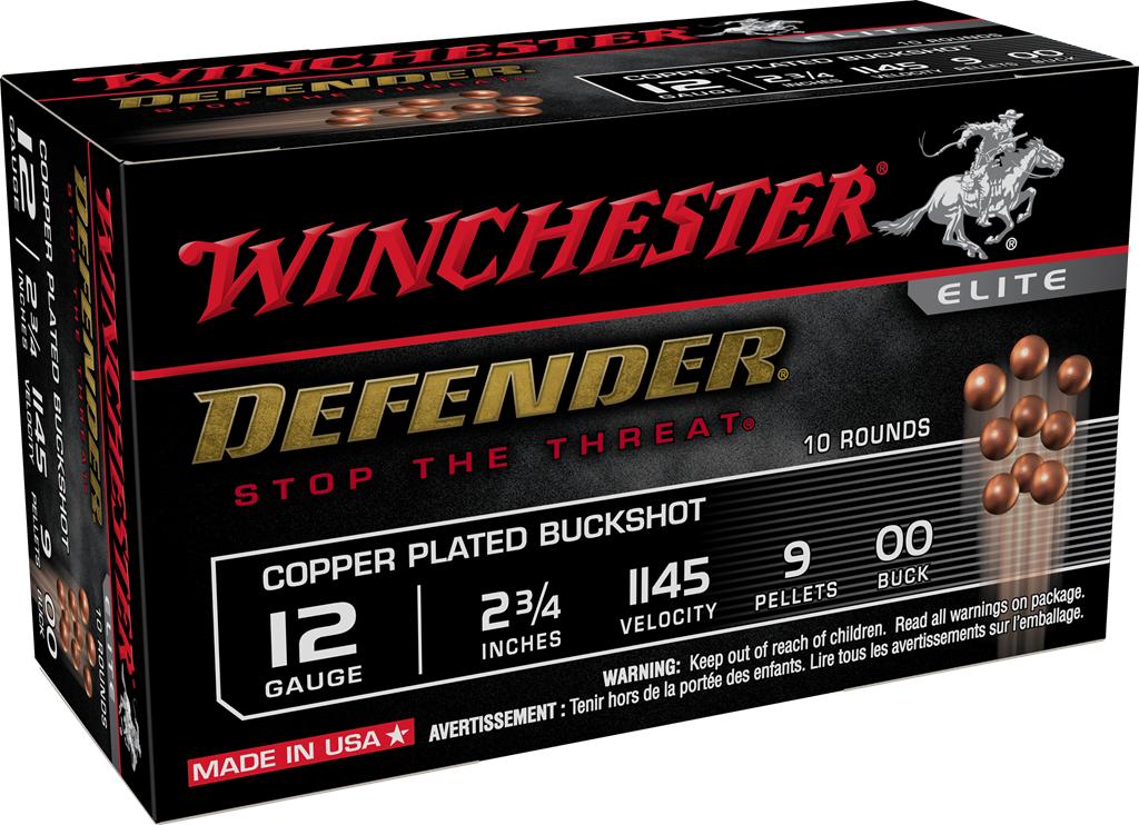 Winchester Defender - 12GA - 2 3/4" - 00