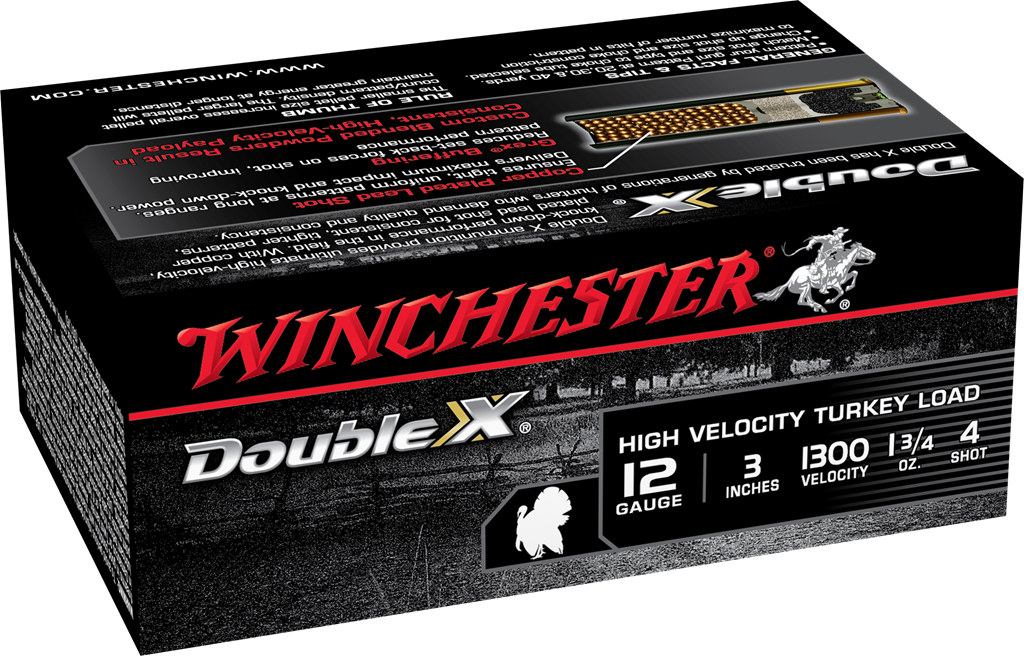 Winchester Double X High Velocity Turkey - 12GA - 3" - #4