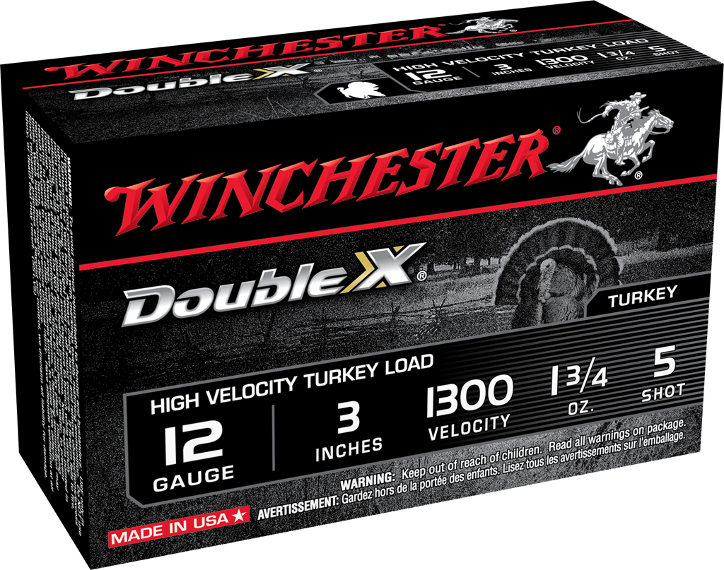 Winchester Double X High Velocity Turkey - 12GA - 3" - #5