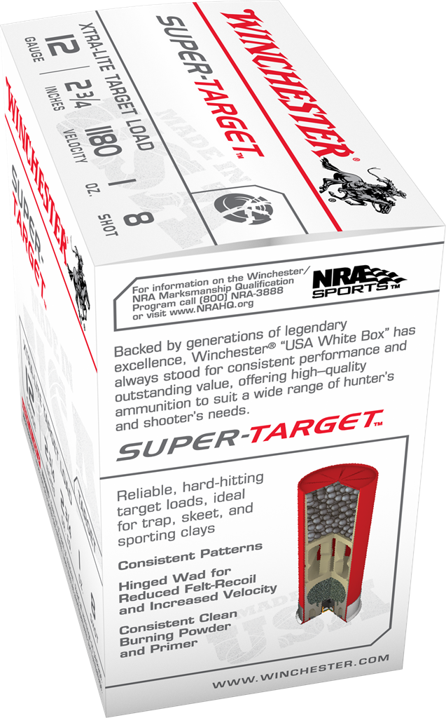 Winchester Super Target - 12GA - 2 3/4 - #8