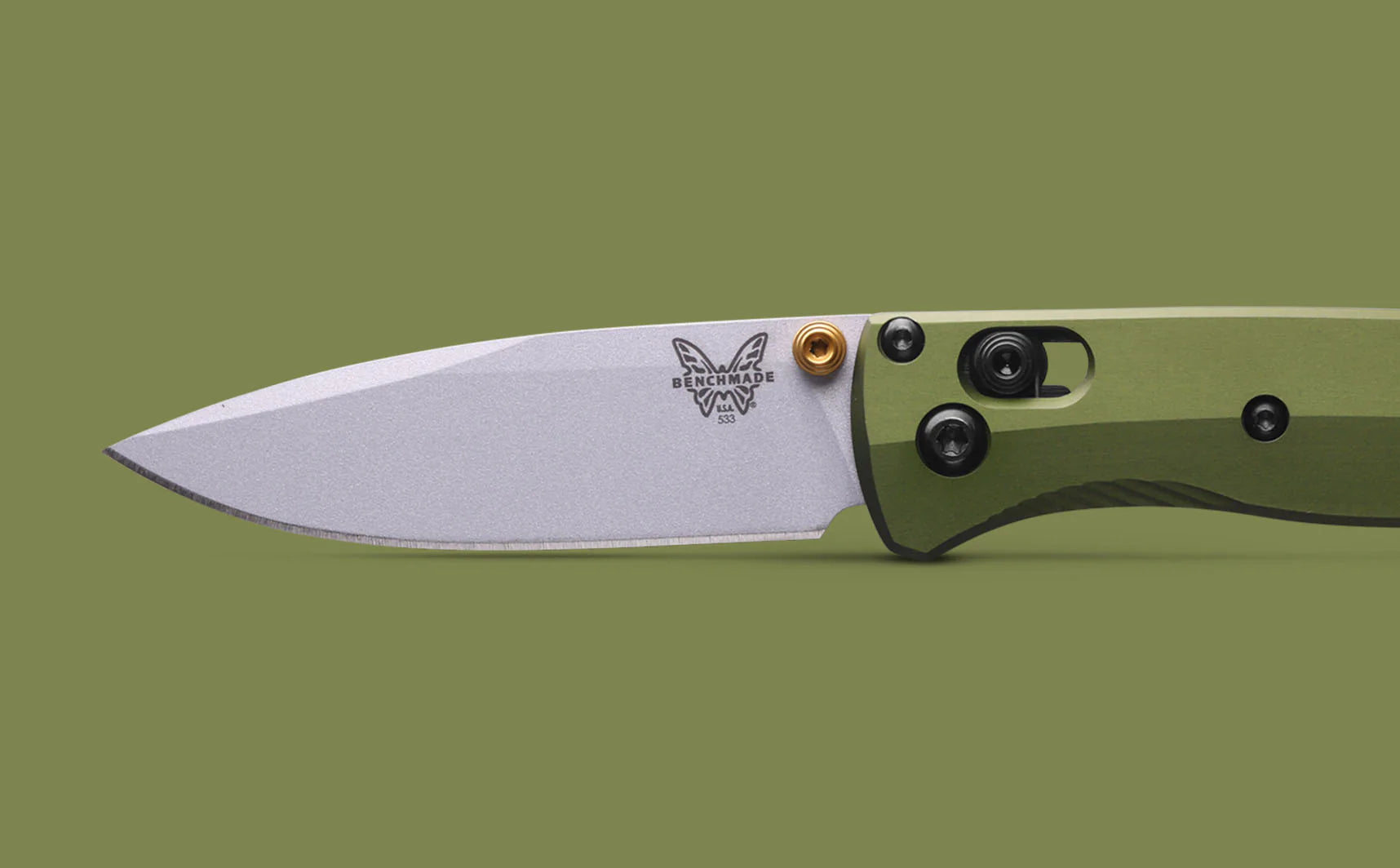 Benchmade Mini Bugout® - Woodland Green