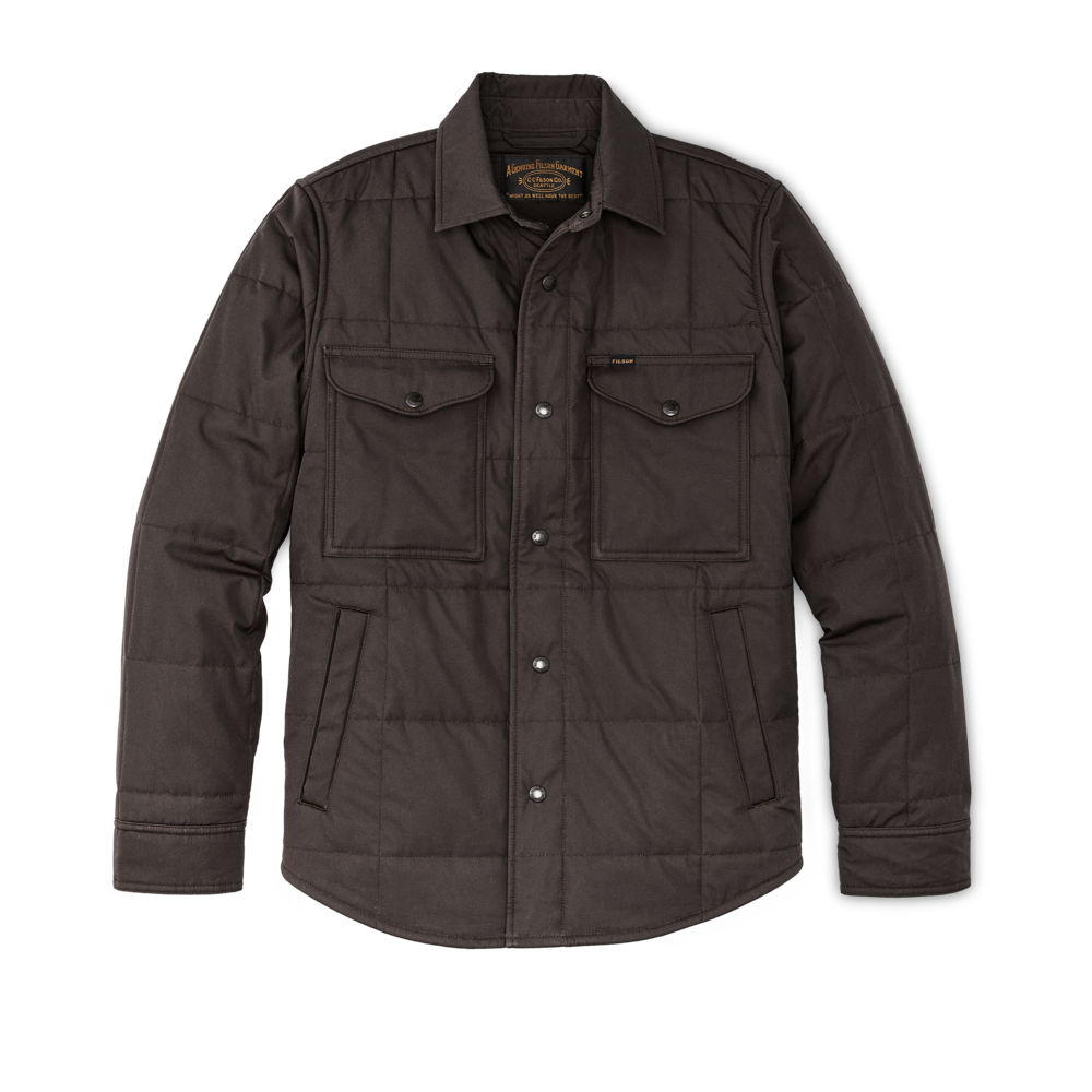 Filson Cover Cloth Quilted Jac-Shirt - Mens