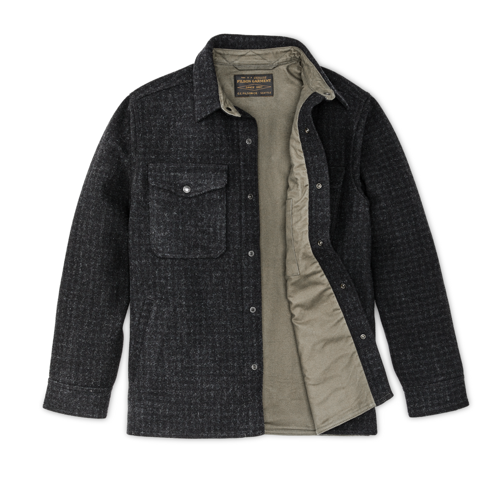 Filson Lined Mackinaw Wool Jac-Shirt - Mens